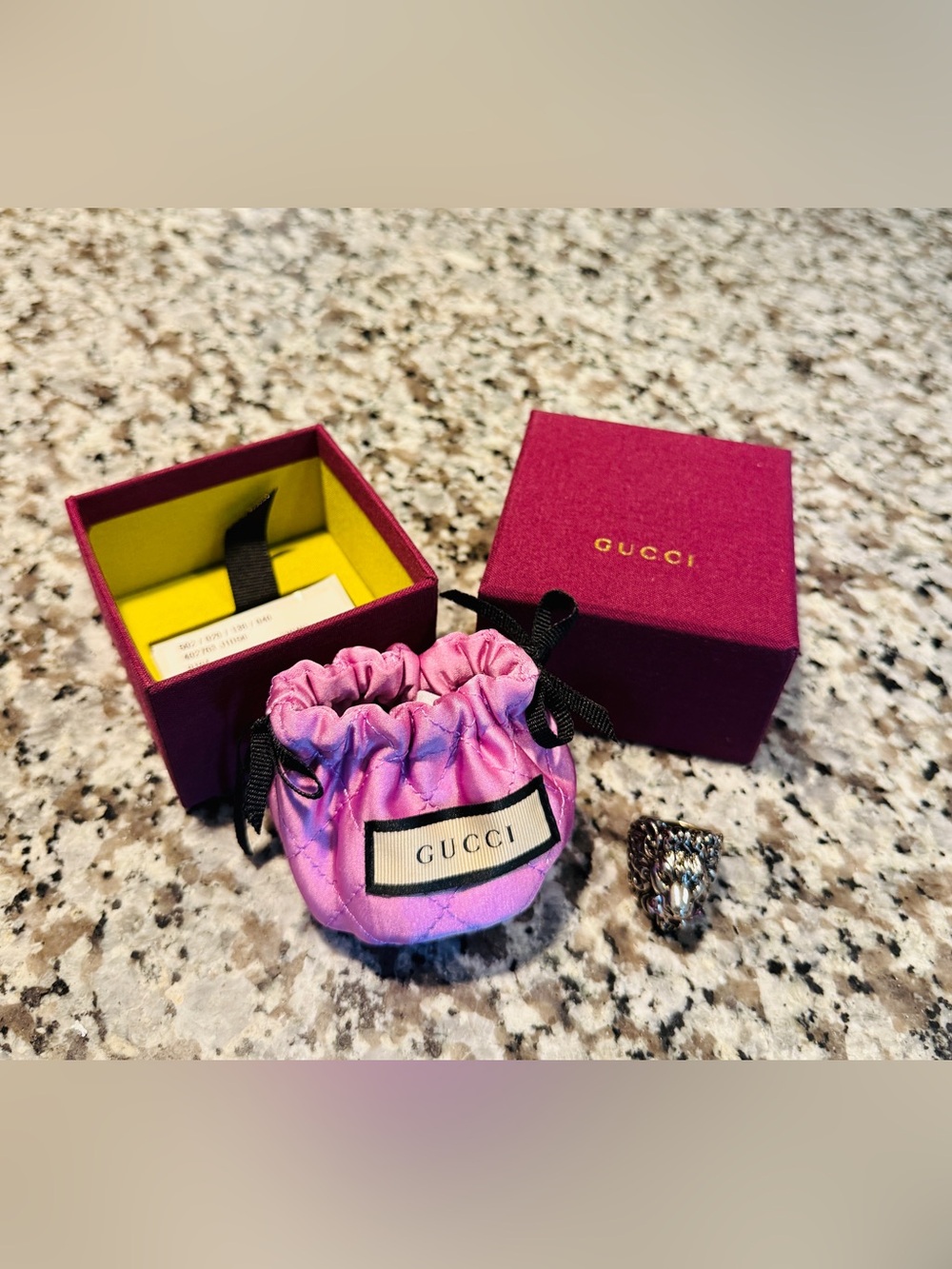 Gucci Lion Ring Size 23